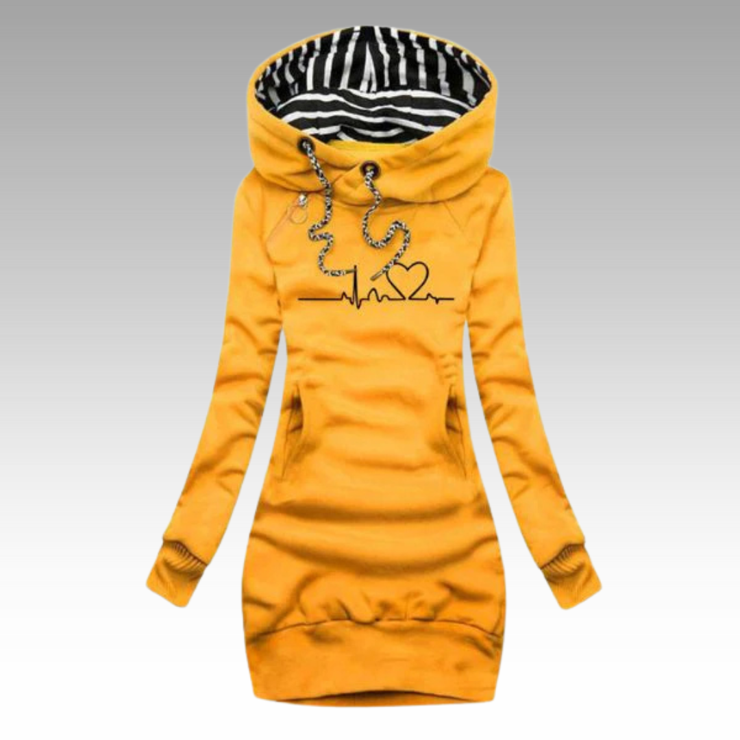 Manon™ | Robe en maille élégante et confortable à imprimé