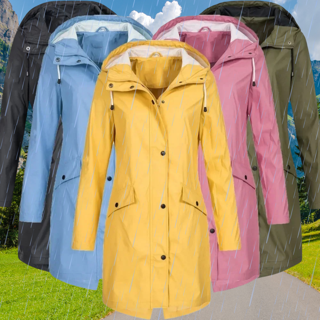 Rosalie™ | Veste imperméable – Design élégant et ultra-léger pour toutes les intempéries