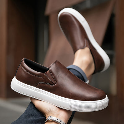 Valentin™ | Chaussures décontractées en cuir slip-on