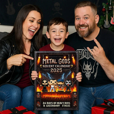 Calendrier de l’Avent Légendes du Rock 2025