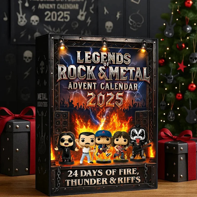 Calendrier de l’Avent Légendes du Rock 2025
