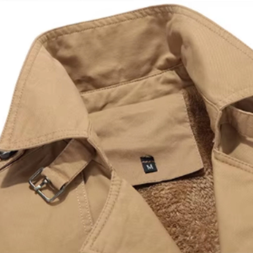 Philippe™ | Trench-coat matelassé élégant