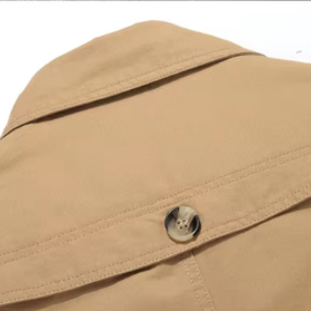 Philippe™ | Trench-coat matelassé élégant