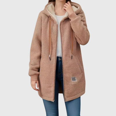 Chloé™ | Veste en polaire teddy pour femme – confortable et élégante