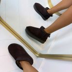 AMÉLIE™ | BOTTES UGIE EN CUIR VÉRITABLE NN-604 MARRON