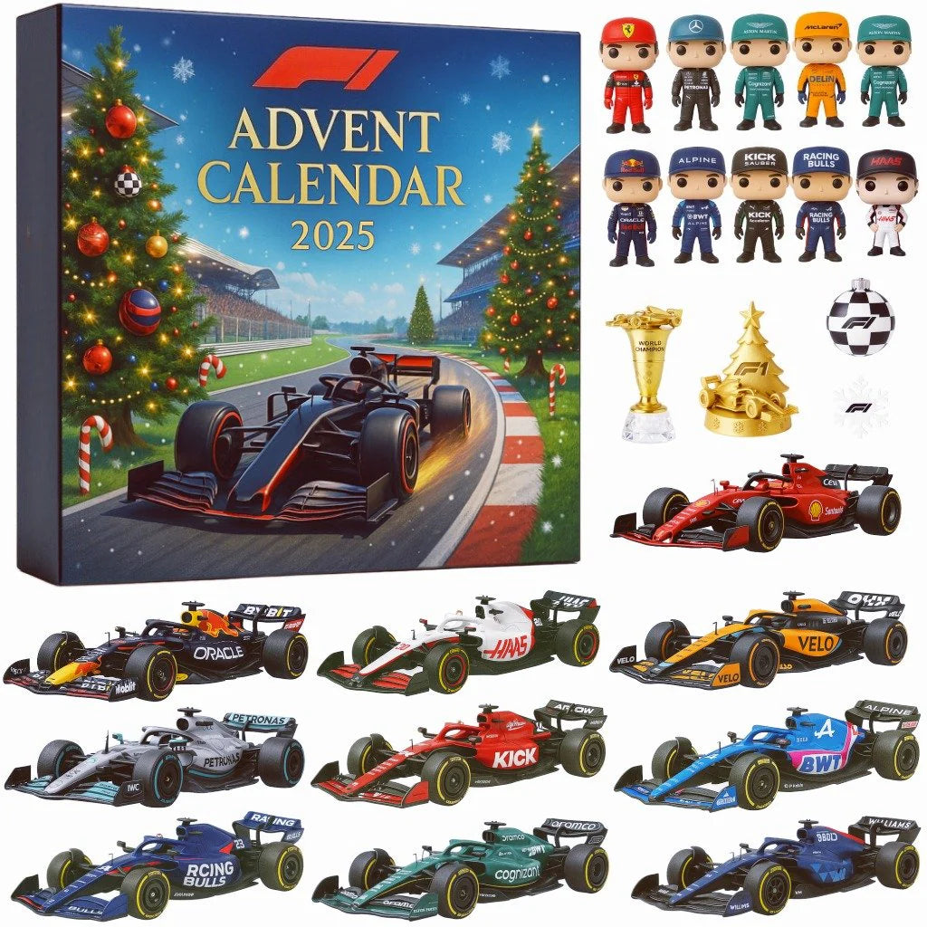Calendrier de l’Avent F1 Racing 2025 – Édition Collectionneur