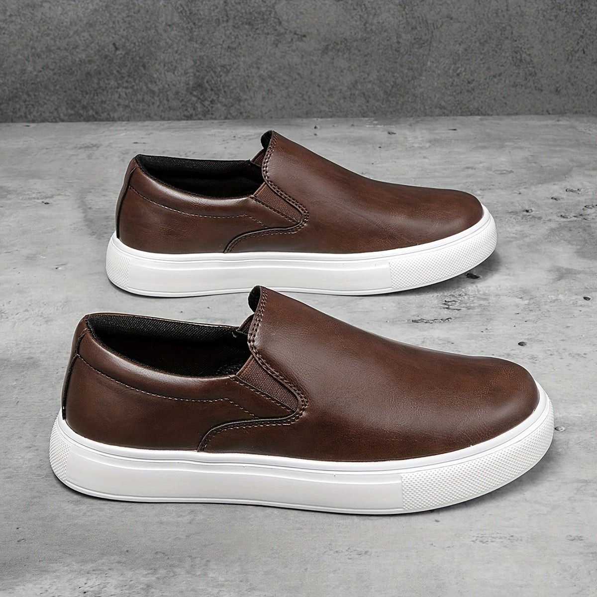Valentin™ | Chaussures décontractées en cuir slip-on