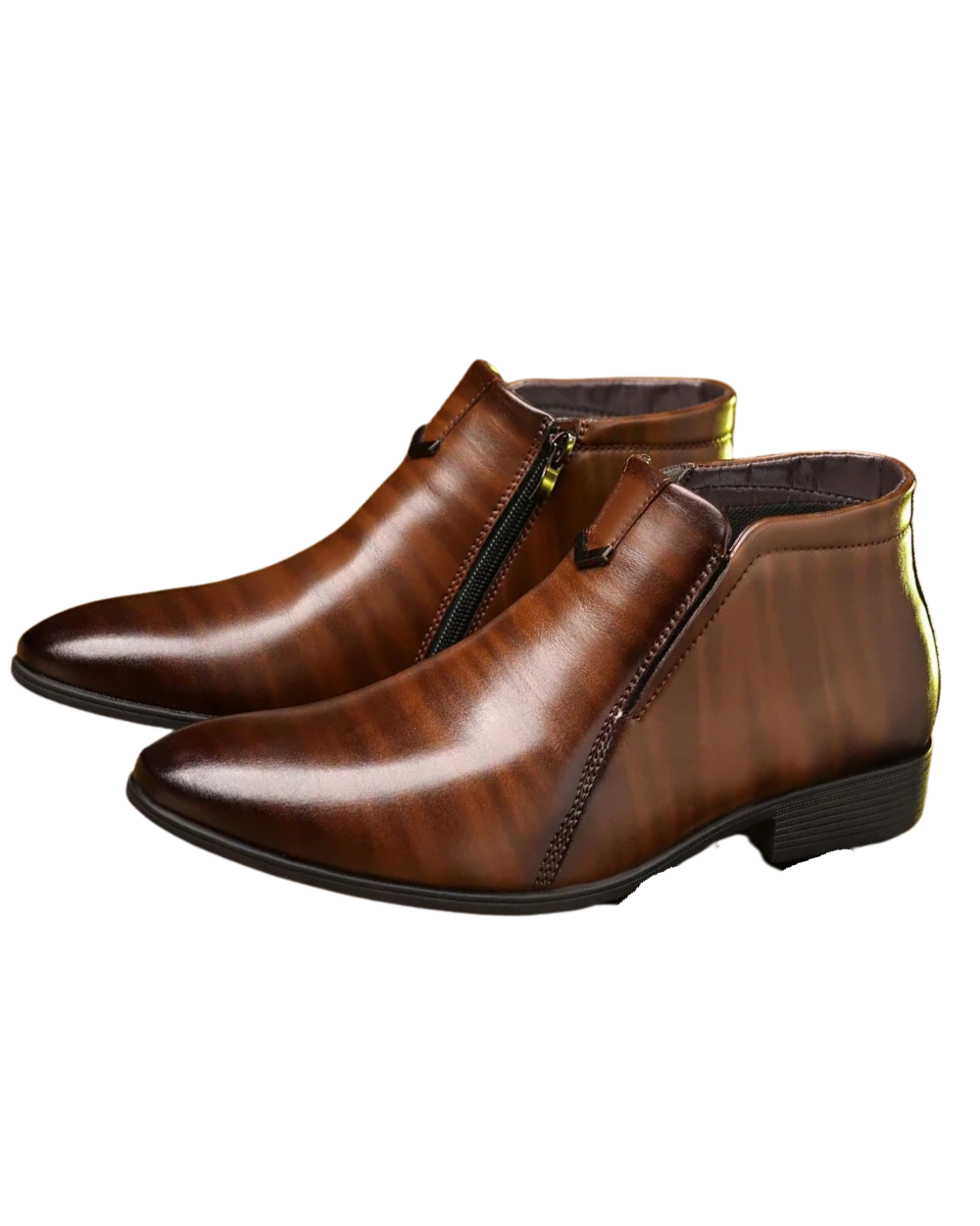 Louis™ | Bottines en cuir Beckett avec fermeture éclair