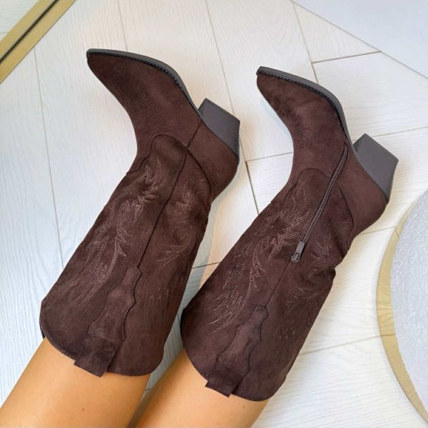 LUCIE™ | BOTTE COWBOY BASIQUE 6398A MARRON