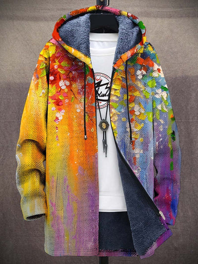 Élodie™ | Cardigan luxueux avec inspiration artistique + fermeture éclair