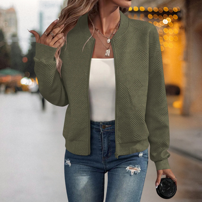 Inès™ | Bomber structuré chaud et confortable