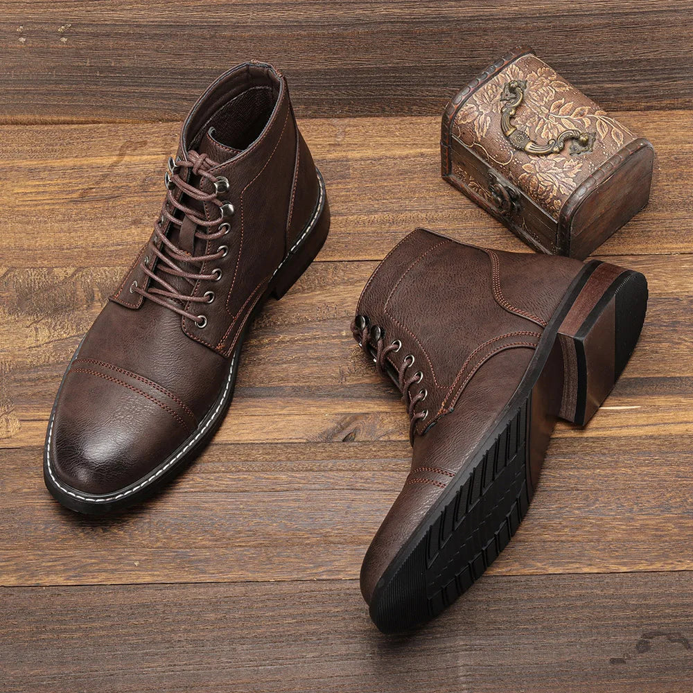 Didier™ | Bottines premium Flint