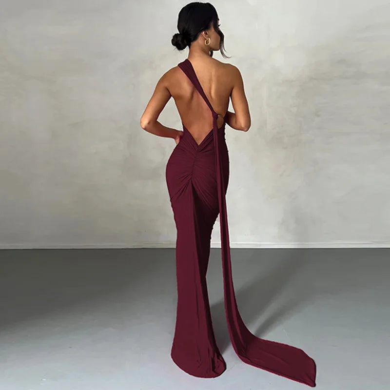 LIORA™ | Robe de Soirée de Luxe à Dos Nu