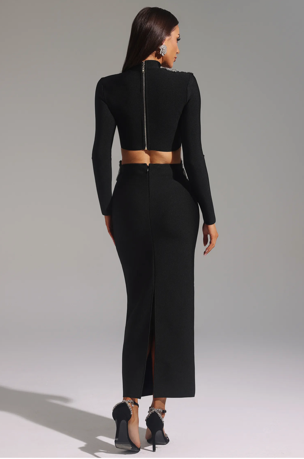 LIORA™ | Ensemble Maxi à Fleurs Cristallisées