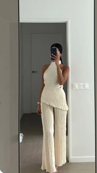 LIORA™ | Ensemble plissé élégant