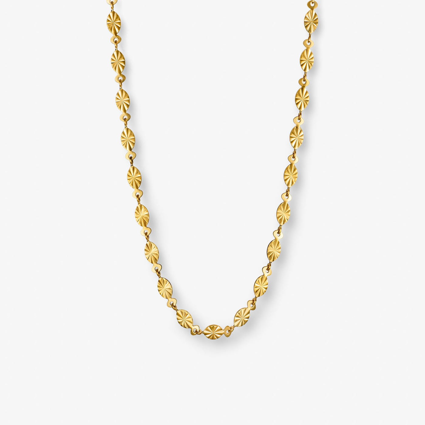 Collier Soleil – Finition dorée