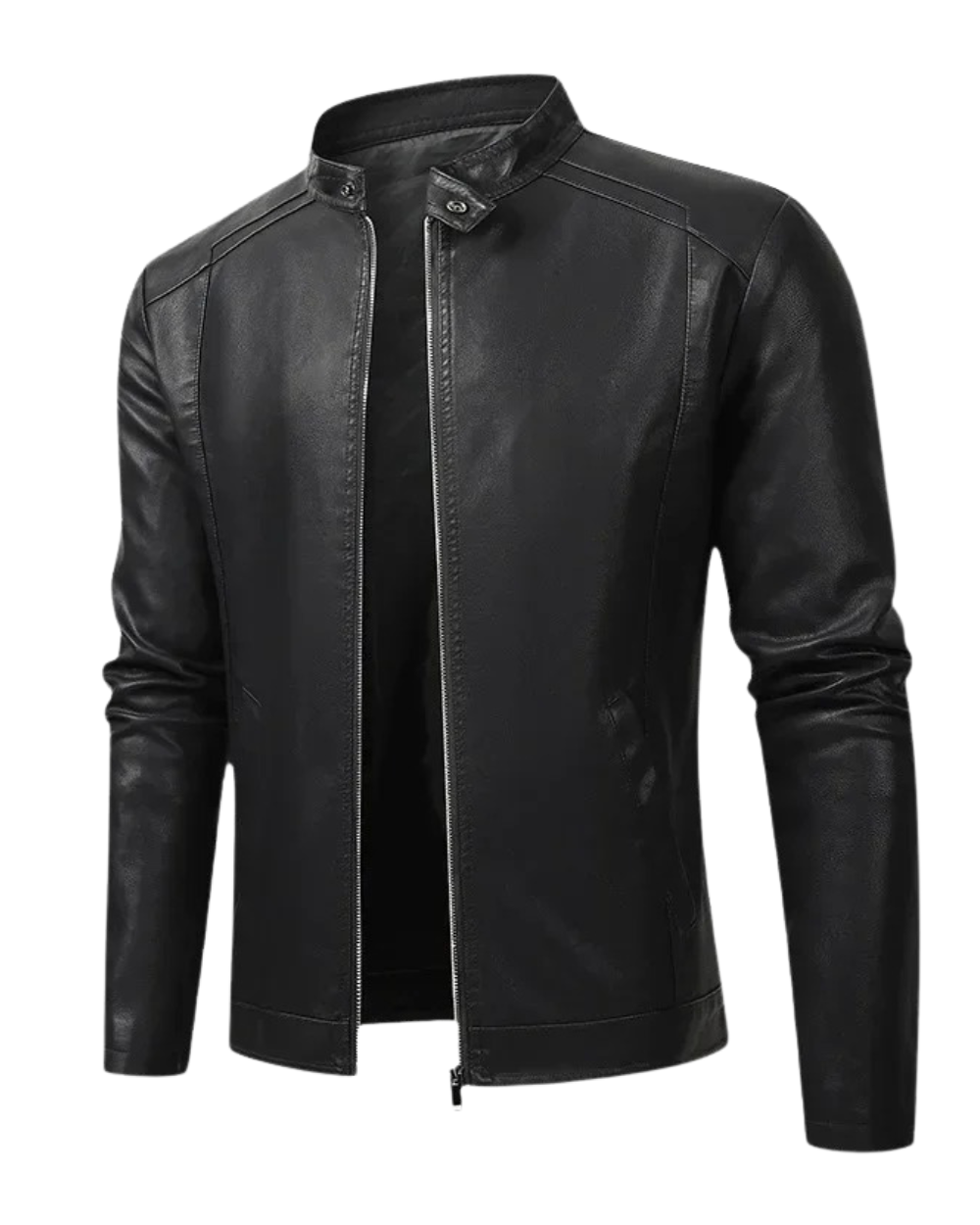 Philippe™ | Veste de biker en cuir élégante pour homme