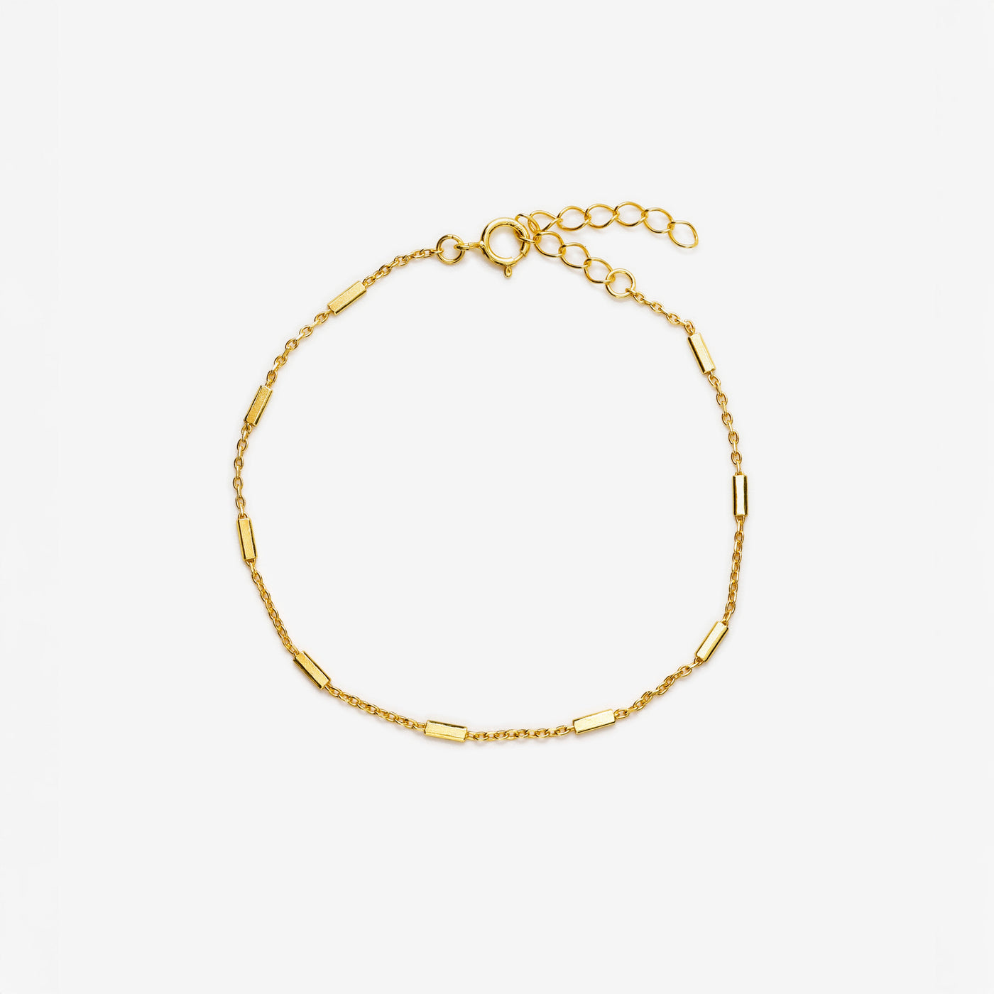 Bracelet Cable Bar – Finition dorée