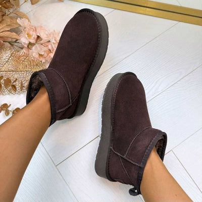 AMÉLIE™ | BOTTES UGIE EN CUIR VÉRITABLE NN-604 MARRON