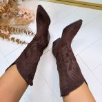 LUCIE™ | BOTTE COWBOY BASIQUE 6398A MARRON