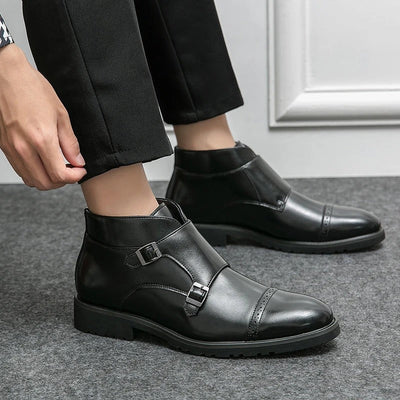 Émile™ | Bottines en cuir à boucle