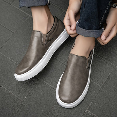 Valentin™ | Chaussures décontractées en cuir slip-on