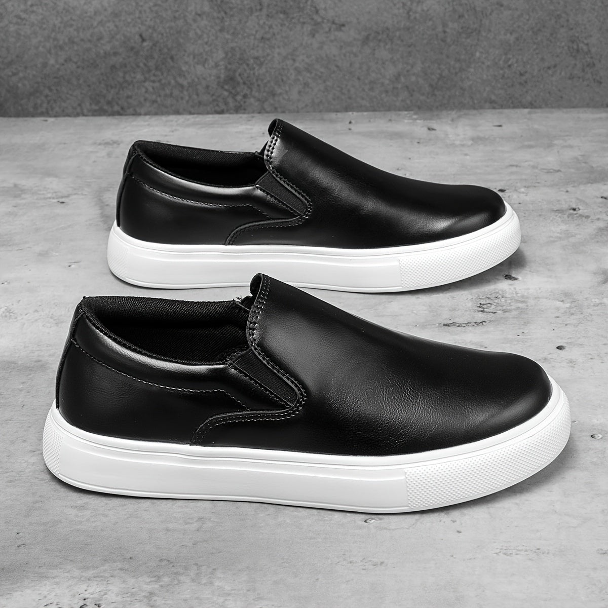 Valentin™ | Chaussures décontractées en cuir slip-on
