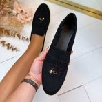 **PROMO** STYLE MOCASSIN BS303 NOIR + KAKI