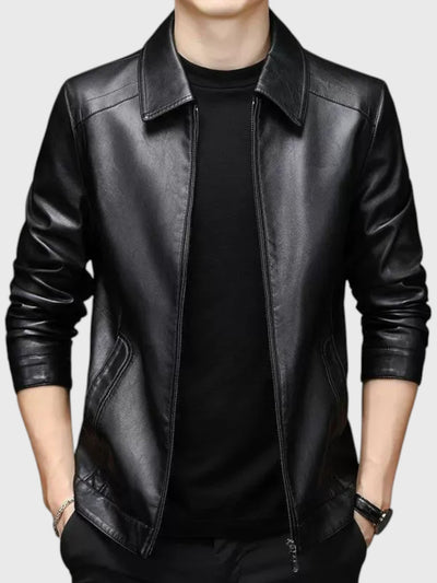 Clément™ | Veste en cuir décontractée