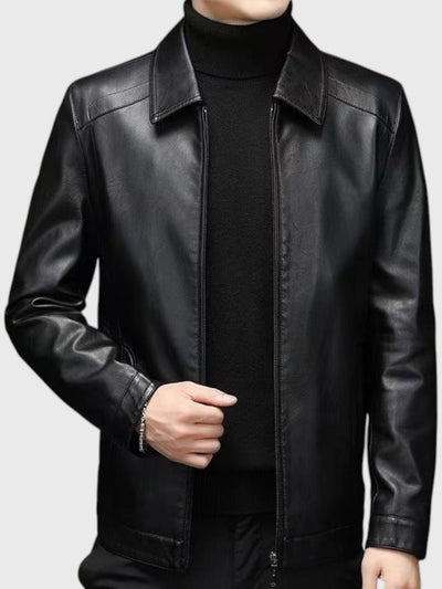 Clément™ | Veste en cuir décontractée