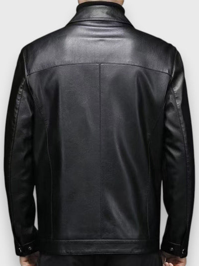 Clément™ | Veste en cuir décontractée