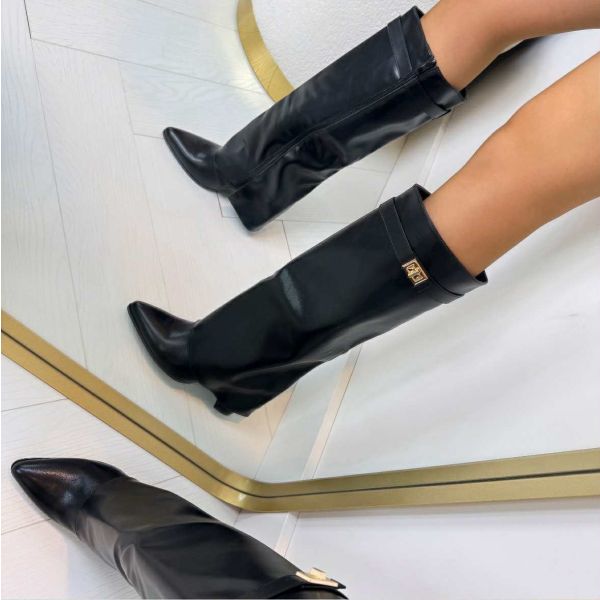 CÉLESTE™ | BOTTE DES8063 NOIR/PU