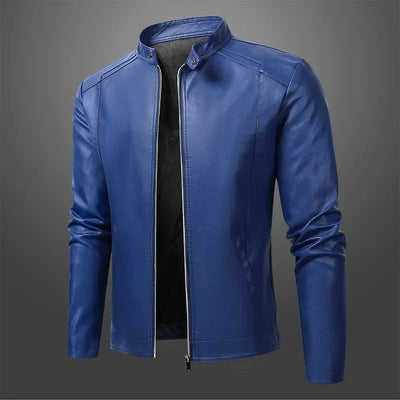 Philippe™ | Veste de biker en cuir élégante pour homme