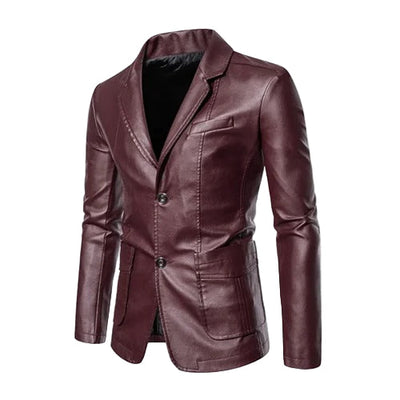 Éric™ | Veste en cuir business casual