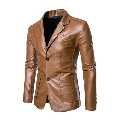 Éric™ | Veste en cuir business casual
