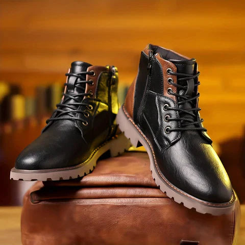 Marc™ | Bottines décontractées en cuir Ashford