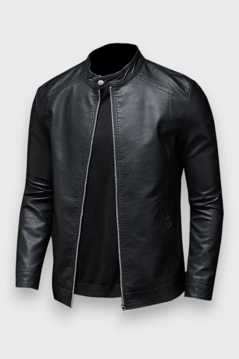 Benjamin™ | Veste en cuir classique