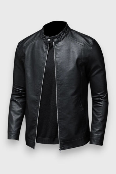 Benjamin™ | Veste en cuir classique
